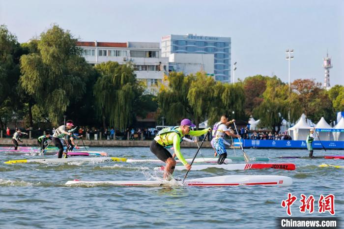 2024年中国百城桨板公开赛总决赛在绍兴柯桥开幕